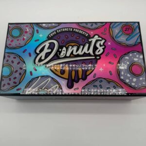 Fryd Extracts Presents Donuts 2G Disposable 100 Pack Master Box Front View