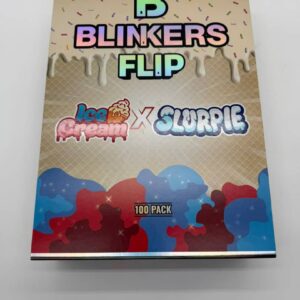 Official Blinkers Flip Ice Cream x Slurpie 100 pack wholesale master box packaging display