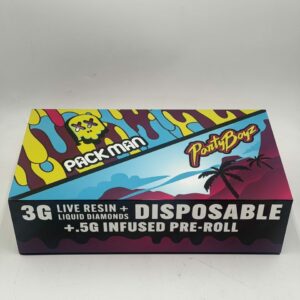 Packman x Party Boyz 3G Disposable & Infused Pre-Roll