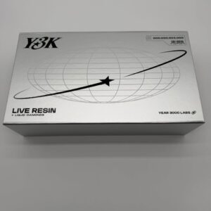Y3K 2g Disposable Live Resin and Liquid Diamonds packaging box by Year 3000 Labs