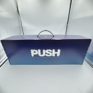PUSH 2g Disposable Box 100 CT wholesale master case with carrying handle