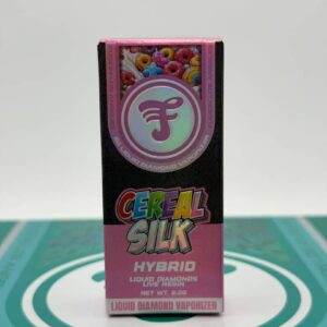 Fusion Liquid Diamond 2G Vaporizer individual packaging in Cereal Silk hybrid strain