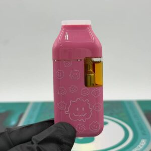 Fusion Liquid Diamond 2G Vaporizer physical device in pink with custom graphics
