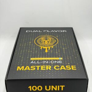 Muha Meds Dual Flavor 4G Disposable 100-unit master case wholesale packaging